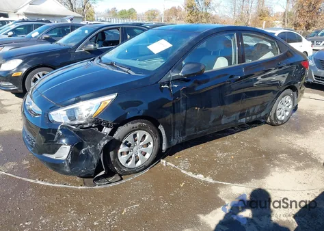 2017 Hyundai Accent Se z USA, uszkodzony, nr VIN KMHCT4AE4HU264862